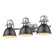 Duncan BCB Three Light Bath Vanity in Pewter (62|3602BA3PWBLK)