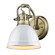 Duncan One Light Bath Vanity in Aged Brass (62|3602BA1ABWH)