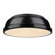 Duncan Two Light Flush Mount in Matte Black (62|360214BLKBK)