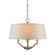 Waverly Three Light Semi-Flush Mount in Aged Brass (62|3500SFABPMT)