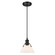 Orwell BLK One Light Mini Pendant in Matte Black (62|3306SBLKOP)