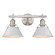 Orwell Two Light Bath Vanity in Pewter (62|3306BA2PWDB)