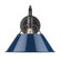 Orwell One Light Wall Sconce in Matte Black (62|33061WBLKNVY)