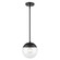 Dixon One Light Pendant in Matte Black (62|3219SBLKBLK)