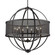 Colson BLK Nine Light Chandelier in Matte Black (62|31679BLKBLK)