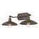 Clemence Two Light Vanity in Dark Rust (62|3124BA2DR)