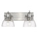 Hines Two Light Bath Vanity in Pewter (62|3118BA2PWSD)