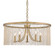 Marilyn CRY Five Light Chandelier in Peruvian Gold (62|17715PGCRY)