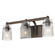 Travers Three Light Vanity Light in Rubbed Bronze (62|1405BA3RBZCAG)