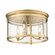 Payton Three Light Flush Mount in Brushed Champagne Brass (62|1157FMBCB)