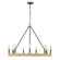 Yates Nine Light Chandelier in Burnished Chestnut (62|10229BC)