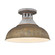 Kinsley One Light Semi-Flush Mount in Aged Galvanized Steel (62|0865SFAGVRUST)
