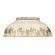 Kinsley Two Light Flush Mount in Aged Galvanized Steel (62|0865FMAGVAI)