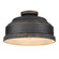 Keating Three Light Flush Mount in Antique Black Iron (62|0806FMABI)