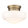 Ingalls MBS One Light Semi-Flush Mount in Modern Brass (62|0508SFMBSVMG)