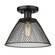 Carver One Light Semi-Flush Mount in Matte Black (62|0304SFBLK)
