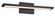 Parallel LED Bath Vanity in Coal Black (42|P558166AL)