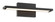 Parallel LED Bath Vanity in Coal Black (42|P558066AL)