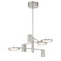 Swivel LED Chandelier in Brushed Nickel (42|P5495084L)