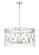 Charming Six Light Pendant in Polished Nickel (42|P5386613)