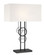 Tempo Two Light Table Lamp in Sand Coal Black (42|P5136066)