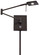 George'S Reading Room LED Swing Arm Wall Lamp in Copper Bronze Patina (42|P4328647)