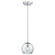 Exposed One Light Mini Pendant in Chrome (42|P1840077)
