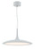Hover LED Pendant in Matte White (42|P1781044BL)