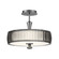 Night Moves LED Semi-Flush Mount in Pewter (42|P1678084CL)