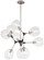 Nexpo Nine Light Chandelier in Coal Black (42|P136966A)