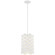 Coastal Current LED Mini Pendant in Sand White (42|P1301655L)