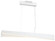 So Inclined LED Island Pendant in Sand White (42|P1154655L)