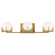 Abbott LED Vanity in Burnished Brass (1|VS2463BBS)