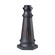 Outdoor Post Base Postbase in Espresso (1|POSTBASEES)