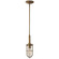Urban Renewal One Light Pendant in Dark Antique Brass (1|P1240DAB)