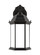 Sevier One Light Outdoor Wall Lantern in Black (1|893875112)