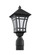 Herrington One Light Outdoor Post Lantern in Black (1|89231EN312)