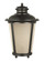 Cape May One Light Outdoor Wall Lantern in Burled Iron (1|88244EN3780)