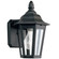 Brentwood One Light Outdoor Wall Lantern in Black (1|882212)