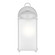 New Castle One Light Outdoor Wall Lantern in White (1|859300115)