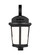Eddington One Light Outdoor Wall Lantern in Black (1|851930112)
