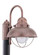 Sebring One Light Outdoor Post Lantern in Weathered Copper (1|826944)