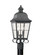 Chatham Two Light Outdoor Post Lantern in Oxidized Bronze (1|8262EN46)