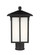Tomek One Light Outdoor Post Lantern in Black (1|8252701EN312)