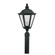 Brentwood Three Light Outdoor Post Lantern in Black (1|823112)