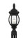 Wynfield One Light Outdoor Post Lantern in Black (1|8220212)