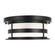Wilburn Two Light Outdoor Flush Mount in Black (1|789090212)
