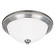 Geary Three Light Flush Mount in Brushed Nickel (1|77065962)