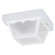 Outdoor Ceiling One Light Outdoor Flush Mount in White (1|7567EN315)