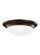 Nash Two Light Flush Mount in Bronze (1|75435EN3710)